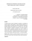 A LIBERDADE DE EXPRESSÃO E DISCURSO DE ÓDIO: DIREITO BRASILEIRO E DIREITO COMPARADO