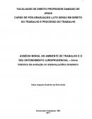 O ASSÉDIO MORAL NO AMBIENTE DE TRABALHO E O SEU ENTENDIMENTO JURISPRUDENCIAL