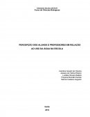A PERCEPÇÃO DOS ALUNOS E PROFESSORES EM RELAÇÃO AO USO DA ÁGUA NA ESCOLA