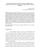 REFLEXOS DA POLÍTICA NACIONAL DE EDUCAÇÃO AMBIENTAL NO CURRÍCULO REAL DA EDUCAÇÃO BÁSICA NAS REDES PÚBLICA E PRIVADA DE ENSINO