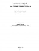 RESENHA CRÍTICA: SOCIOLOGIA GERAL