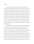 A Dificuldade de aprendizagem em leitura