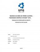 RESENHA DA OBRA DE PIERRE CASTRES: SOCIEDADE CONTRA O ESTADO