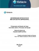 Fichamento de Estudo de Caso: Uma Nota sobre o Processo de Equipe