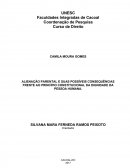 ALIENAÇÃO PARENTAL E SUAS POSSÍVEIS CONSEQUÊNCIAS FRENTE AO PRINCÍPIO CONSTITUCIONAL DA DIGNIDADE DA PESSOA HUMANA