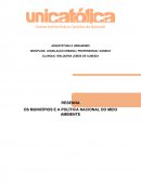 RESENHA: OS MUNICÍPIOS E A POLÍTICA NACIONAL DO MEIO AMBIENTE