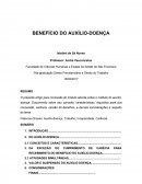 O BENEFÍCIO DO AUXÍLIO-DOENÇA