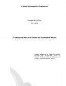 Projeto para Banco de Dados - Empresa de Comércio e Varejo