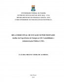 Análise da Experiência de Estágio na LR Contabilidade e Administração Pública LTDA