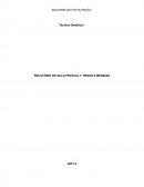 Relatório de Técnica e Dietética- pesos e medidas