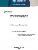 Fichamento de Estudo de Caso