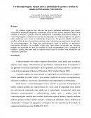 Vermicompostagem: Relação entre a quantidade de grama e resíduo de salada do Restaurante Universitário