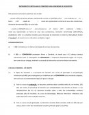 MODELO INSTRUMENTO PARTICULAR DE CONVÊNIO PARA CONCESSÃO DE DESCONTOS