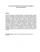 A ATUAÇÃO FISIOTERAPÊUTICA NO PROCESSO DE DESMAME DA VENTILAÇÃO MECÂNICA