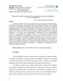 O PROFESSOR COORDENADOR NAS ESCOLAS DA REDE MUNICIPAL DE BELO HORIZONTE: ALGUMAS CONSIDERAÇÕES