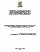 MOVIMENTOS PENDULARES DOS TRABALHADORES DA INDÚSTRIA NA REGIÃO METROPOLITANA DE FORTALEZA: A INDÚSTRIA VICUNHA S/A, EM PACAJUS, NO CONTEXTO