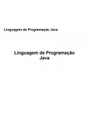 Linguagem de Programação Java - Historico Linguagem