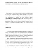REQUERIMENTO PARA INSTAURAÇÃO DE INQUERITO POLICIAL