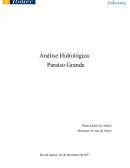 Análise hidrológica: Um grande paraíso