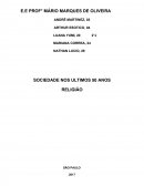 SOCIEDADE PARA OS ÚLTIMOS 50 ANOS RELIGIÃO