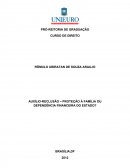 AUXÍLIO RECLUSÃO – PROTEÇÃO À FAMÍLIA OU DEPENDÊNCIA FINANCEIRA DO ESTADO