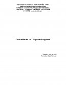 A Curiosidades da Língua Portuguesa
