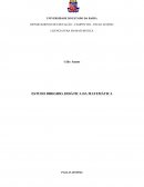 ESTUDO DIRIGIDO, DIDÁTICA DA MATEMÁTICA