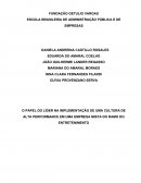 O PAPEL DO LÍDER NA IMPLEMENTAÇÃO DE UMA CULTURA DE ALTA PERFORMANCE EM UMA EMPRESA MISTA DO RAMO DO ENTRETENIMENTO