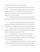 Lista de Teoria Geral do Processo