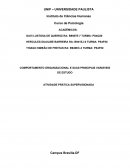 COMPORTAMENTO ORGANIZACIONAL E SUAS PRINCIPAIS VARIÁVEIS DE ESTUDO