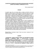 OS SACRIFÍCIOS DE ANIMAIS NAS RELIGIÕES AFRO-BRASILEIRAS: PROTEÇÃO JURÍDICA DOS ANIMAIS X LIBERDADE DE CULTO
