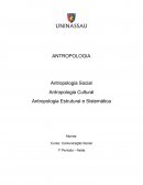 A Antropologia Cultural e Antropologia Estrutural