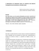 A IMPORTÂNCIA DO ASSISTENTE SOCIAL NA GARANTIA DOS DIREITOS FUNDAMENTAIS AOS USUÁRIOS DA TERCEIRA IDADE