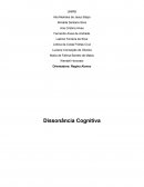 Dissonância Cognitiva