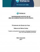 Fichamento de estudo de Caso Samarco - Comunicação e Estratégia Empresarial