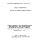 INCLUSÃO ESCOLAR: PRÁTICAS PEDAGÓGICAS E EDUCAÇÃO FÍSICA PARA CRIANÇAS COM NECESSIDADES EDUCACIONAIS ESPECIAIS FÍSICO-MOTORAS OU MOBILIDADE REDUZIDA NA EDUCAÇÃO INFANTIL
