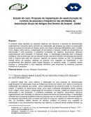 Estudo de caso: Proposta de implantação de reestruturação do controle de pessoas e frequência nas atividades da Associação Grupo de Amigos dos Surdos