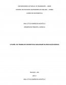 O PAPEL DO TRABALHO DOCENTE NA QUALIDADE DA EDUCAÇÃO BÁSICA