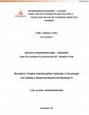 Elaborar um projeto básico, conceitual e lógico para identificar as necessidades de desenvolvimento e/ou evolução de um sistema de informação em uma organização real