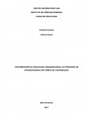 CONTRIBUIÇÕES DA PSICOLOGIA ORGANIZACIONAL AO PROCESSO DE APOSENTADORIA POR TEMPO DE CONTRIBUIÇÃO