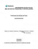 Fichamento Caso Blaine - Gestão Financeira e Controladoria
