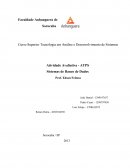 ATPS - Sistemas de Banco de Dados
