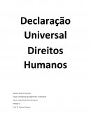 Declaração do direitos Humanos