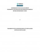 FUNDAMENTOS DE ELETRICIDADE BÁSICA E DE INSTALAÇÕES ELÉTRICAS HOSPITALARES