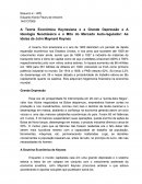 A Teoria Econômica Keynesiana e a Grande Depressão e A Ideologia Neoclássica e o Mito do Mercado Auto-regulador: As Ideias de John Maynard Keynes