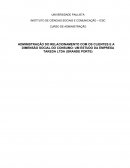 ADMINISTRAÇÃO DO RELACIONAMENTO COM OS CLIENTES E A DIMENSÃO SOCIAL DO CONSUMO: UM ESTUDO DA EMPRESA TAKEDA LTDA