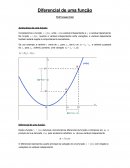 A Diferencial de uma Função