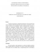 AFERIÇÃO E TESTE DE PRECISÃO E EXATIDÃO DE VÁRIOS INSTRUMENTOS