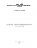 GOVERNANÇA CORPORATIVA E RESPONSABILIDADE SOCIOAMBIENTAL