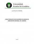 Hemocentro Regional de londrina e suas doações